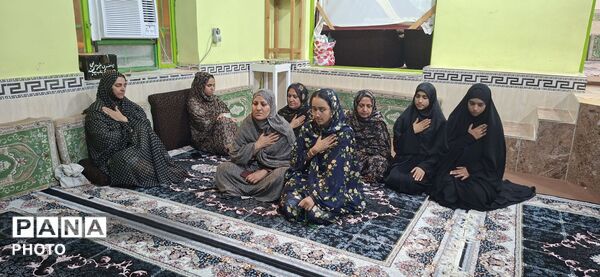 مراسم سوگواری رحلت پیامبر (ص) و شهادت امام حسن مجتبی (ع) در بناب بندرخمیر