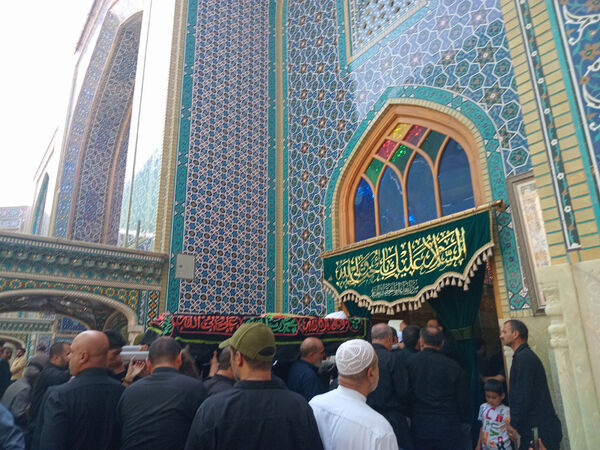 مراسم تشیع آیت الله محفوظی در قم