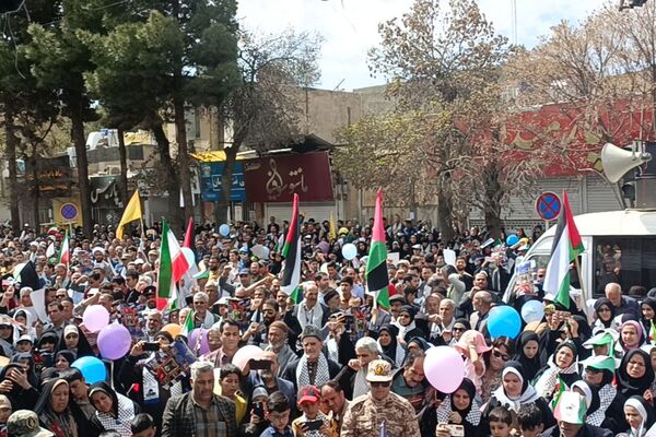 راهپیمایی روز جهانی قدس در نیشابور