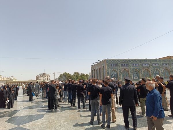مراسم پیاده‌روی جاماندگان اربعین در مشهد