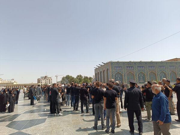 مراسم پیاده‌روی جاماندگان اربعین در مشهد
