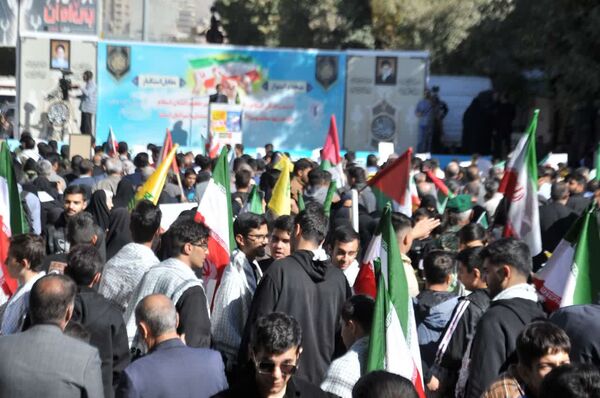راهپیمایی 13 آبان در کرمانشاه
