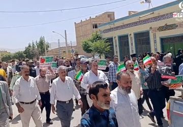 راهپیمایی «جمعه خشم و نصر » در شهر سفیددشت 