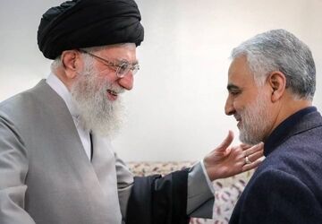 دلگویه  زیبا و شنیدنی خبرنگار پانا در وصف حاج قاسم