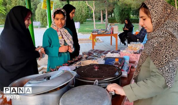 برگزاری همایش پیاده روی خانوادگی در باغ بانوان نجف آباد 