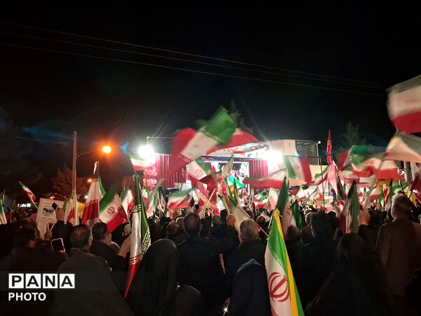 شکوه ولادت در بلوار فضل نیشابور