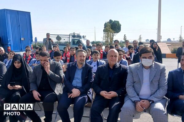 آیین خشت گذاری هنرستان فنی و حرفه ای و کار و دانش در چهاردانگه