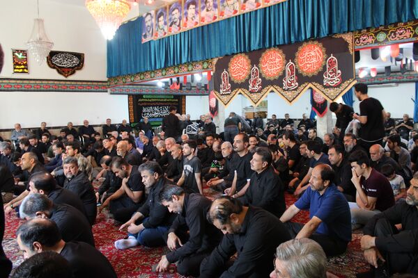 مراسم عزاداری اباعبدالله الحسین در مشهد مقدس
