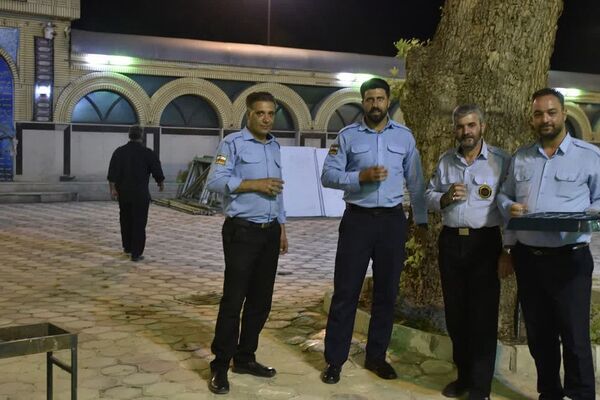 عزاداری ماه صفر در حسینیه محله قاضی شهرستان‌دماوند 