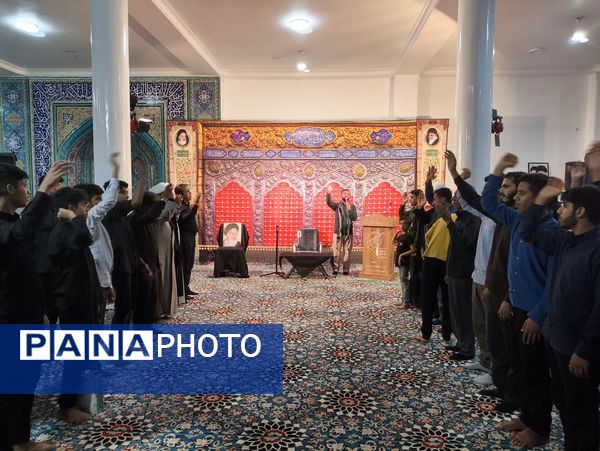 مراسم بزرگداشت رحلت امام خمینی (ره) در سندرک