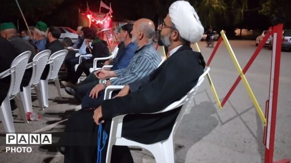 عزاداری مردم شهر بار برای امام شهید ایران