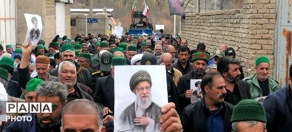 راهپیمایی روز جهانی قدس در شهر بار نیشابور