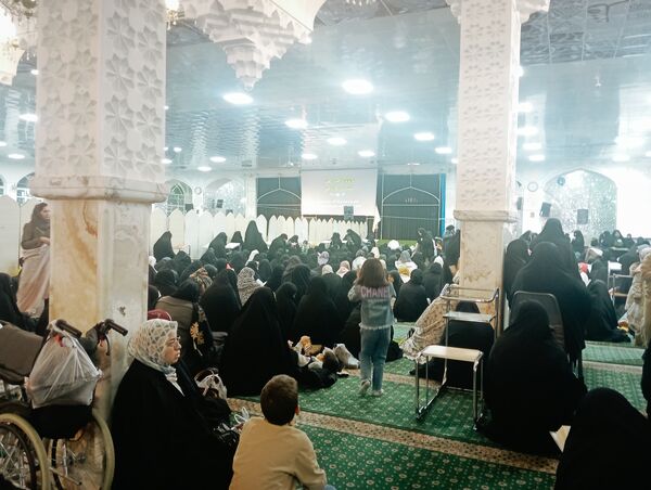 تلاوت دعای کمیل در شهرستان کاشمر