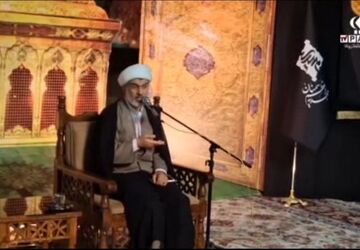 مراسم عزاداری دهه آخر ماه صفر در مهدیه اعظم سمنان