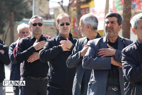مراسم عزاداری و سینه‌زنی در شهرستان سملقان