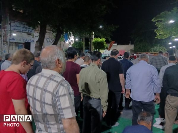 نماز استغاثه در خروش حماسی هفتاد و پنجم