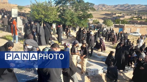 عزاداری عاشورا در روستای برزنون