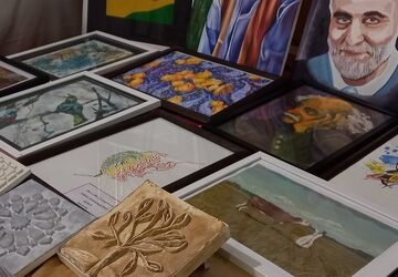 افتتاح بازارچه دست ساخته ها و تولیدات دانش‌آموزان قائمشهری