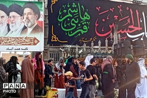 تجدید پیمان با عاشورا در آیین باشکوه بنی‌اسد پیشوا