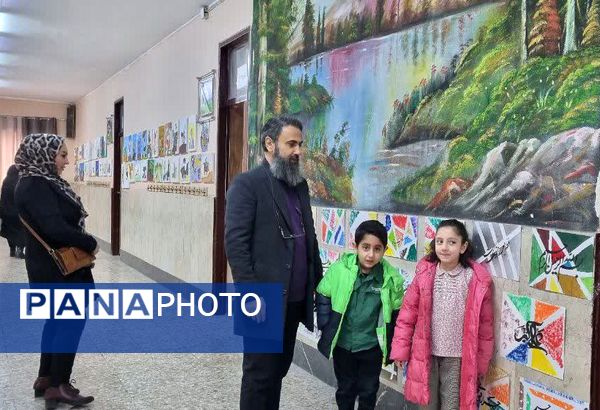 افتتاحیه نمایشگاه فرهنگی هنری هفته ماها