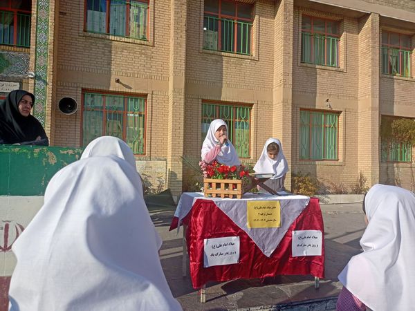 ویژه برنامه میلاد حضرت علی (ع) در مدارس شهر ایلام 