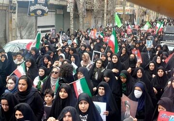 راهپیمایی روز قدس در شهرستان کوهدشت 