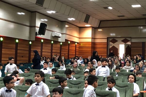 جشن الفبا در سالن فدک ناحیه دو شهرری 