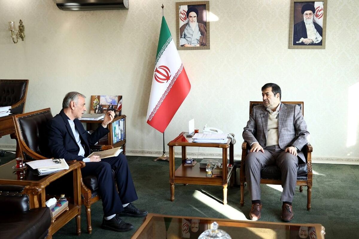 دیدار رییس فدراسیون آمادگی جسمانی با وزیر ورزش