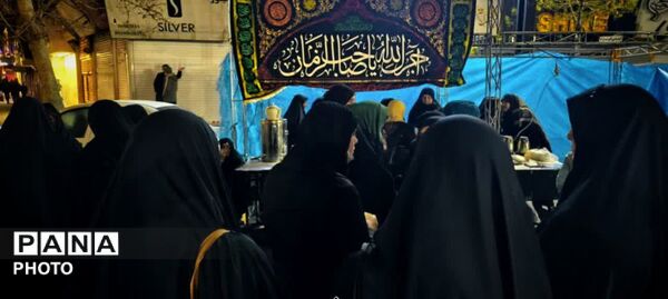 نهمین شب راهپیمایی خون‌خواهی رهبر شهید انقلاب در فردیس