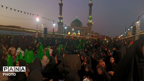 بزرگترین سفره توسل به حضرت رقیه(س) در قم