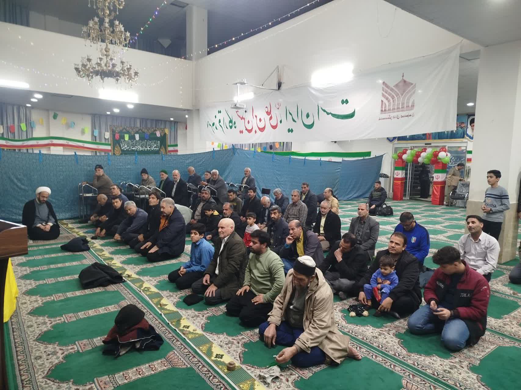 جشن پیروزی انقلاب در مسجد حضرت رسول اکرم(ص)