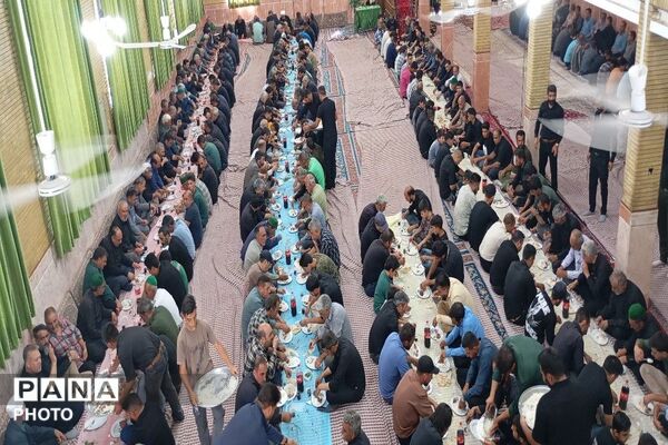 مراسم عزاداری امام رضا علیه السلام در حسینیه شهر بار نیشابور