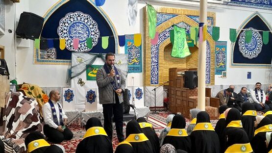 حضور قائم مقام وزیر در سازمان دانش‌آموزی در جمع دانش‌آموزان معتکف شهرستان اسفراین