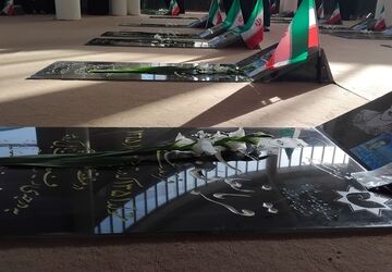 غبارروبی  گلزار شهدا در وردنجان 