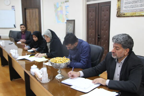 نشست شورای سازمان دانش‌آموزی یزد 