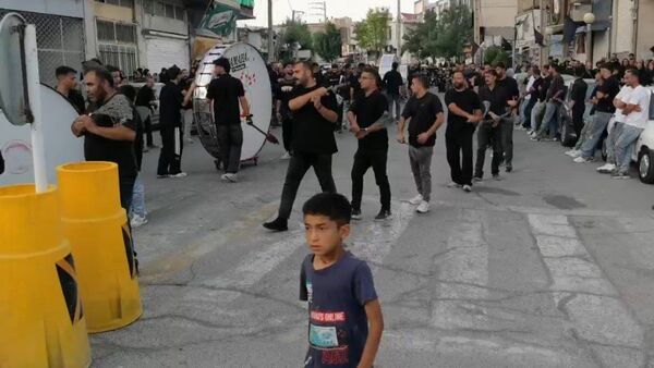 مراسم تاسوعا حسینی در شهرستان فیروزکوه