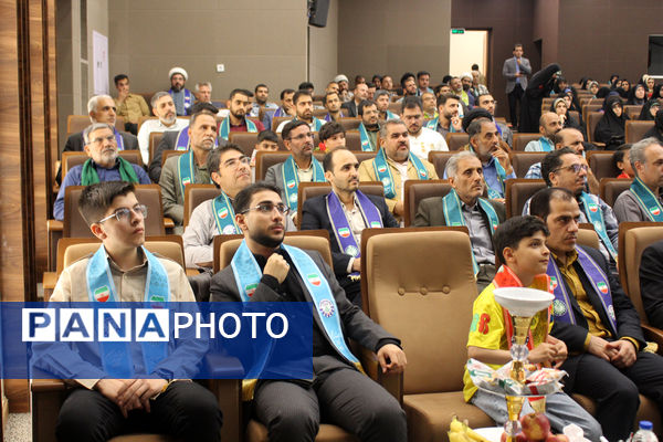 آیین بزرگداشت سالروز تاسیس سازمان دانش‌آموزی در قم-1