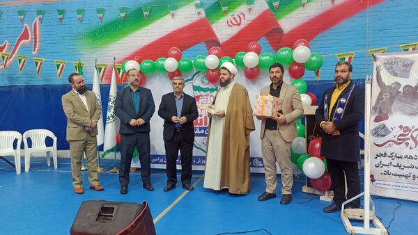  همایش دانش‌آموزی یاوران انقلاب شهرستان ورامین