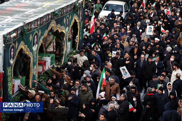 تشییع شهدای امنیت تهران - 4