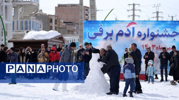 جشنواره آدم برفی در ارومیه