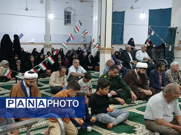 یادواره شهدای شهرستان خلیل‌آباد در مسجد نبی 