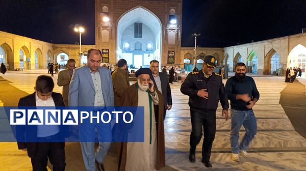 اعتکاف در مسجد جامع شهرستان نیشابور 