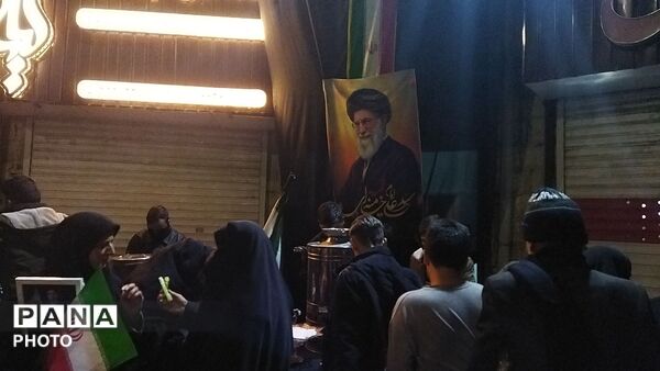 حوزه گلشن میزبان موکب مردمی شد 