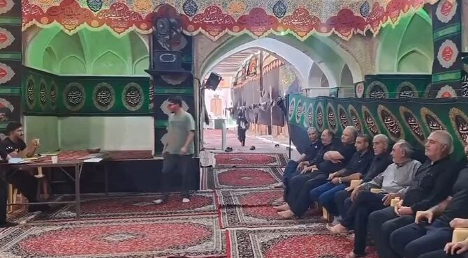 خیمه سبز حسینی زواره میزبان داوطلبان جامعه پزشکی شد