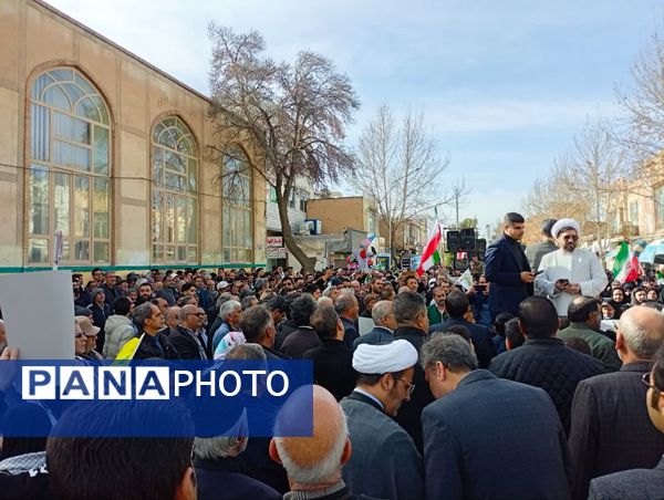  راهپیمایی بیست و دو بهمن در کاشمر