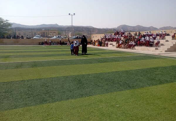 جشن دهه فجر در روستای لاور فین