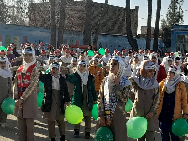 جشن نیمه شعبان در مدرسه شهید محمد حسین الیشه 