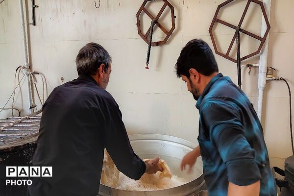 هئیت عزاداری مسجد جامع شهربار نیشابور در روز تاسوعای حسینی 