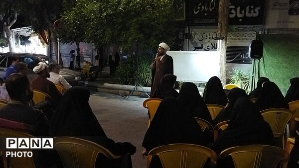 کافه گفتگوی حسینیه امام خمینی در دویست و هشتمین شب از اجتماعات مردمی نیشابور 