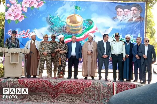 جلوه‌های غیرت مردم زرقان در رزمایش جان‌فدایان
